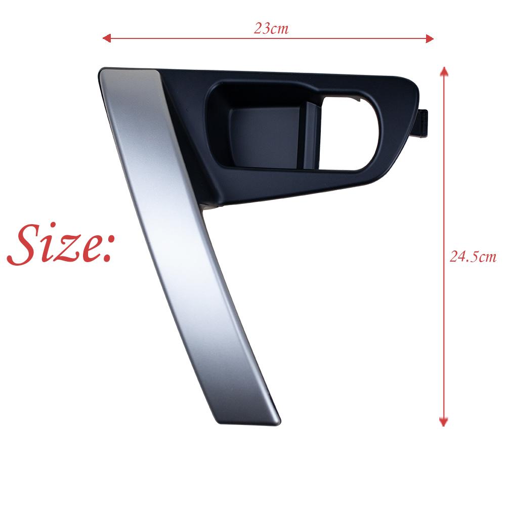 Ручки межкомнатных дверей автомобиля серебристые для Nissan Qashqai j10 2007-2015 аксессуары ABS