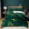 Home Textile Marble Texture Three-Piece Gradual Change Quilt Cover Digital Printing Bedding