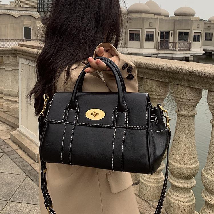 Сумка из кожи растительного дубления, сумка-тоут для поездок на работу в ретро-стиле, женская сумка, простой портфель, большая вместительная сумка на плечо