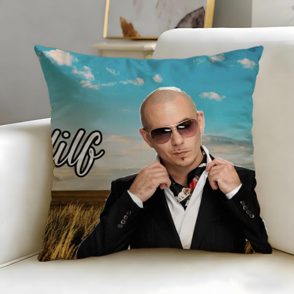 Stylish Ppitbuller Cushion Cover Soft EasyWash Pillow Case Versatile for Couch Bed Travel and Office