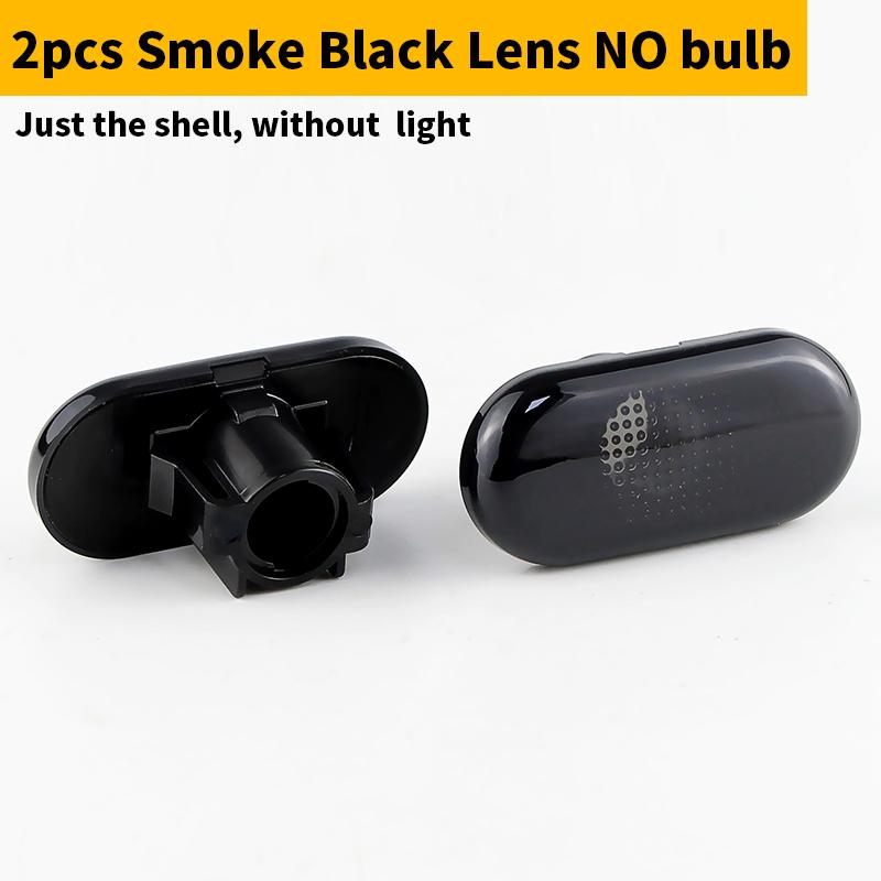 2xSide Marker Turn Signal Light Housing Shell For Renault Clio Trafic Kangoo Twigo Dacia Logan Duster Nissan Interstar Primastar