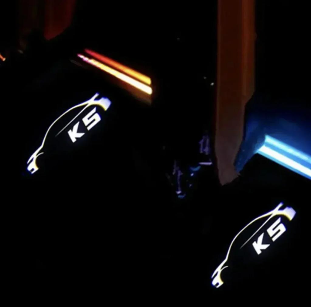 AABJC1 New LED Car Door Logo Projector Ghost Shadow Welcome Light Accessories For KIA K5 First Gen OPTIMA 2011 2012 2013 2014 2015 2016