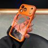 Модный прозрачный магнитный чехол для телефона Чехол для iPhone 17 16 15 14 Plus 13 12 Pro Max 11 Защитная крышка для камеры Для Magsafe