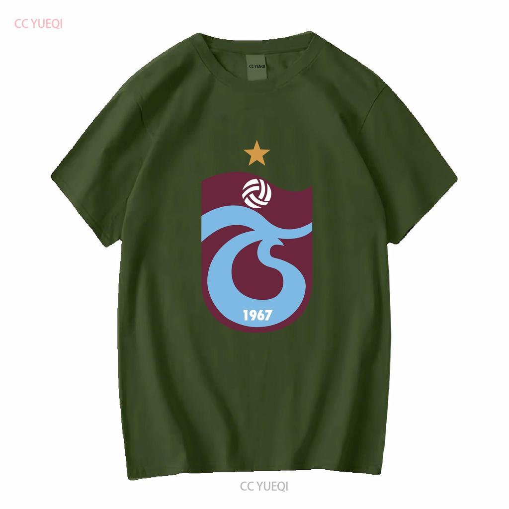 Logo Trabzonspor Active T Shirt Funny Size Mode American long or short sleeves vintage Washed Soft Top For Everyday Wear