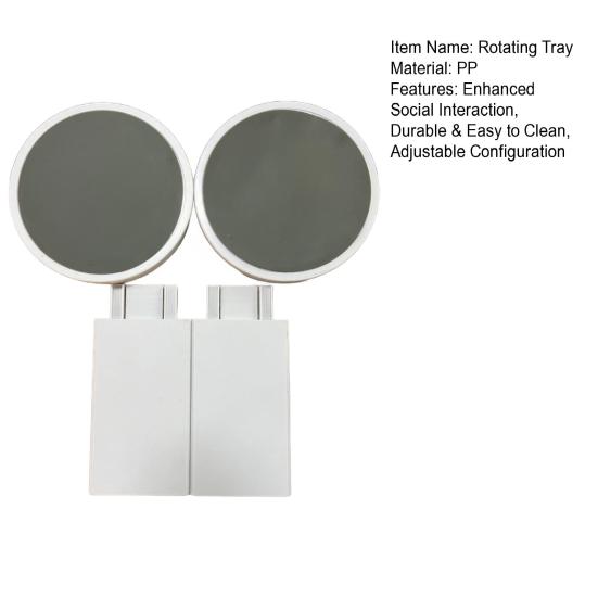 Настольный вращающийся поднос для обеденного стола Lazy Susan Turntable Party Entertainment Turntable Spinning Plate