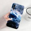 Синий морской волновой пляжный чехол для телефона Huawei P50 P40 P30 P20 Pro Mate 40 30 20 Pro Nova 9 8 7 PC стеклянный чехол для телефона