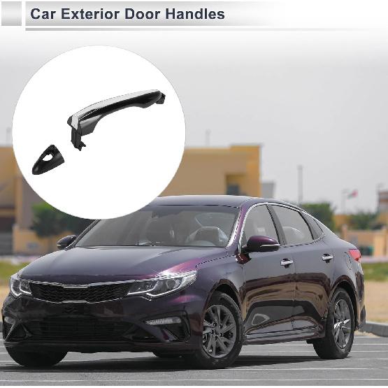 Front Left Car Exterior Door Handles for Kia Optima 2011-2015 Durable Door Handle Replacement No.826512T010 ABS 1 Pcs