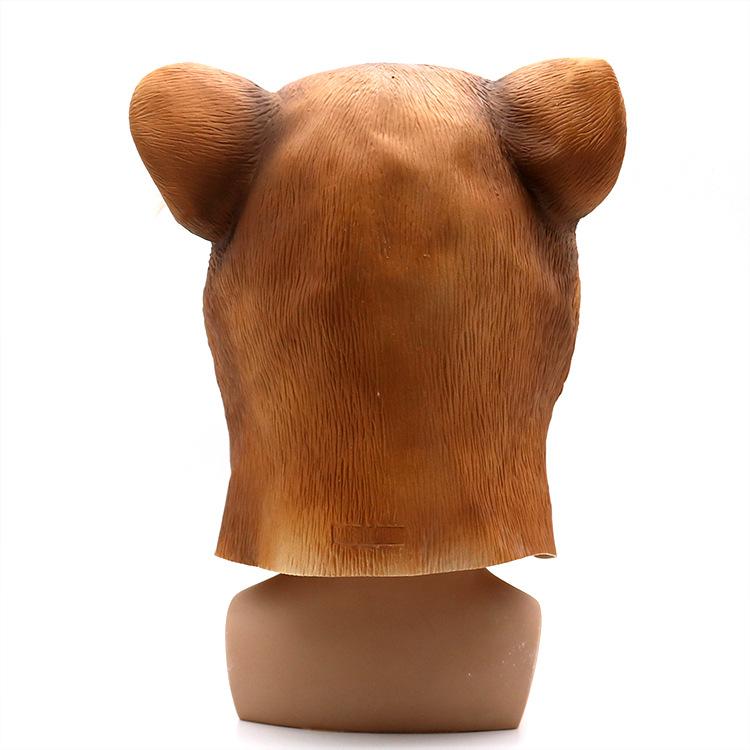 Halloween Latex Squirrel Mask Animal Headgear for Festivals cosplay Party Supplies