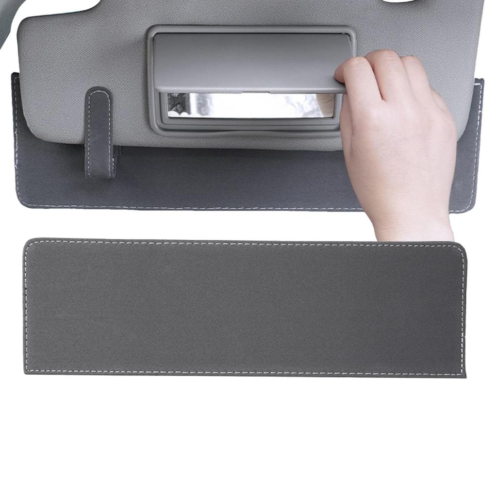 Удлинитель солнцезащитного козырька автомобиля Автомобильный удлинитель козырька Блокатор солнца Кожаный Антибликовый Автомобильный интерьер Солнцезащитный козырек Выдвижная шторка для дома на колесах