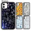 Чехол для телефона с рисунком Химия Математика Для iPhone 17 Air 16 15 14 plus 12 13 pro max coque Shell Fundas