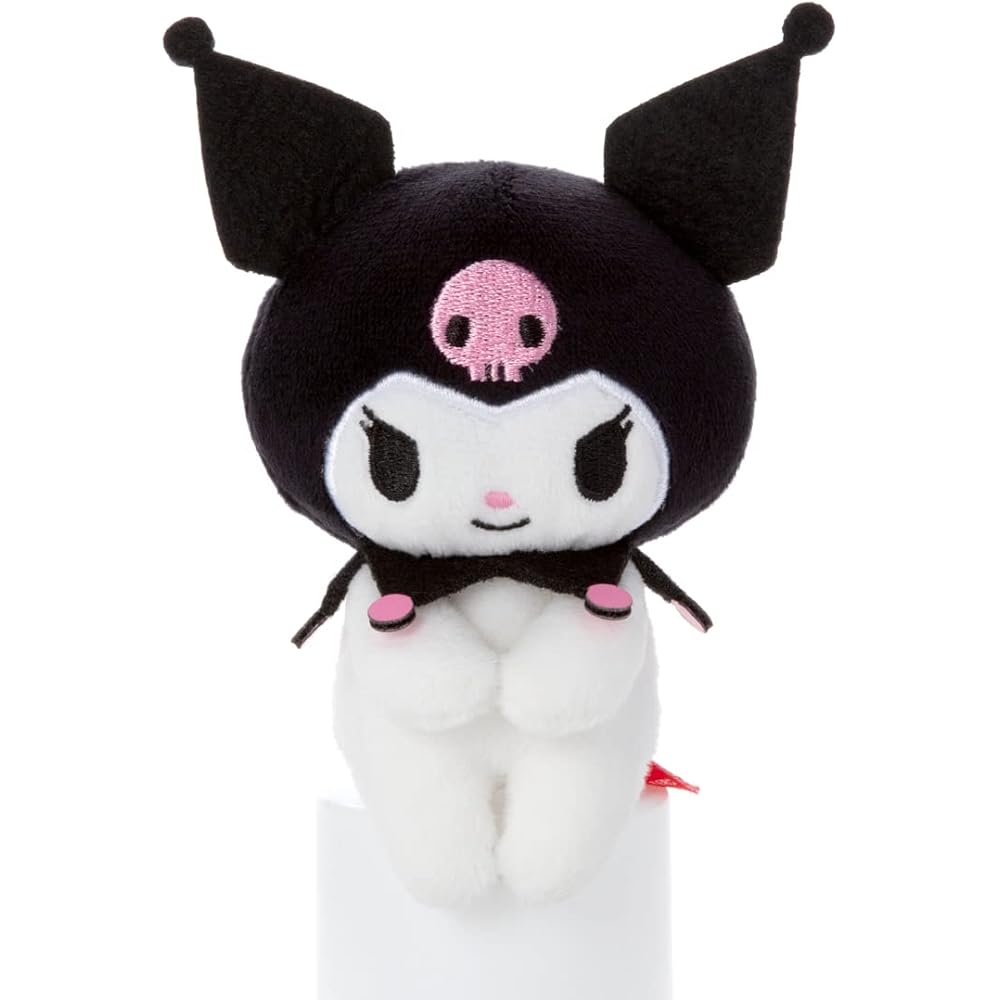 Sanrio Chocorisan Kuromi Plush Toy Approximately 13cm Tall Cute Character Doll
