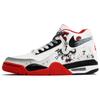 Nike Flight Legacy Kaleidoscope, Flowing, Shopping Bag Abrasion Resistant Mid top Vintage Basketball Shoes Unisex BQ4212-100(Team1023-S-BOX)