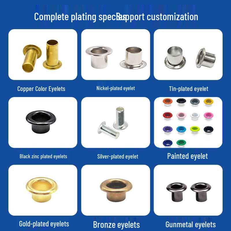 Прочная металлическая пряжка для одежды из нержавеющей стали 304 с металлическим люверсом и зажимами для стропы/брезента