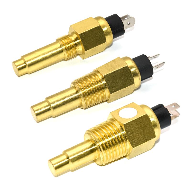 1 Piece Water Temperature Sensor 14mm 17mm 21mm Water Temp Sensor for Universal Engine Meter Sensor 1/4 NPT 3/8NPT 1/2NPT