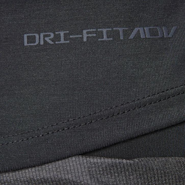 Nike Футболка с логотипом для бега с длинным рукавом, дышащая, облегающая, женская, черная FB7808-010