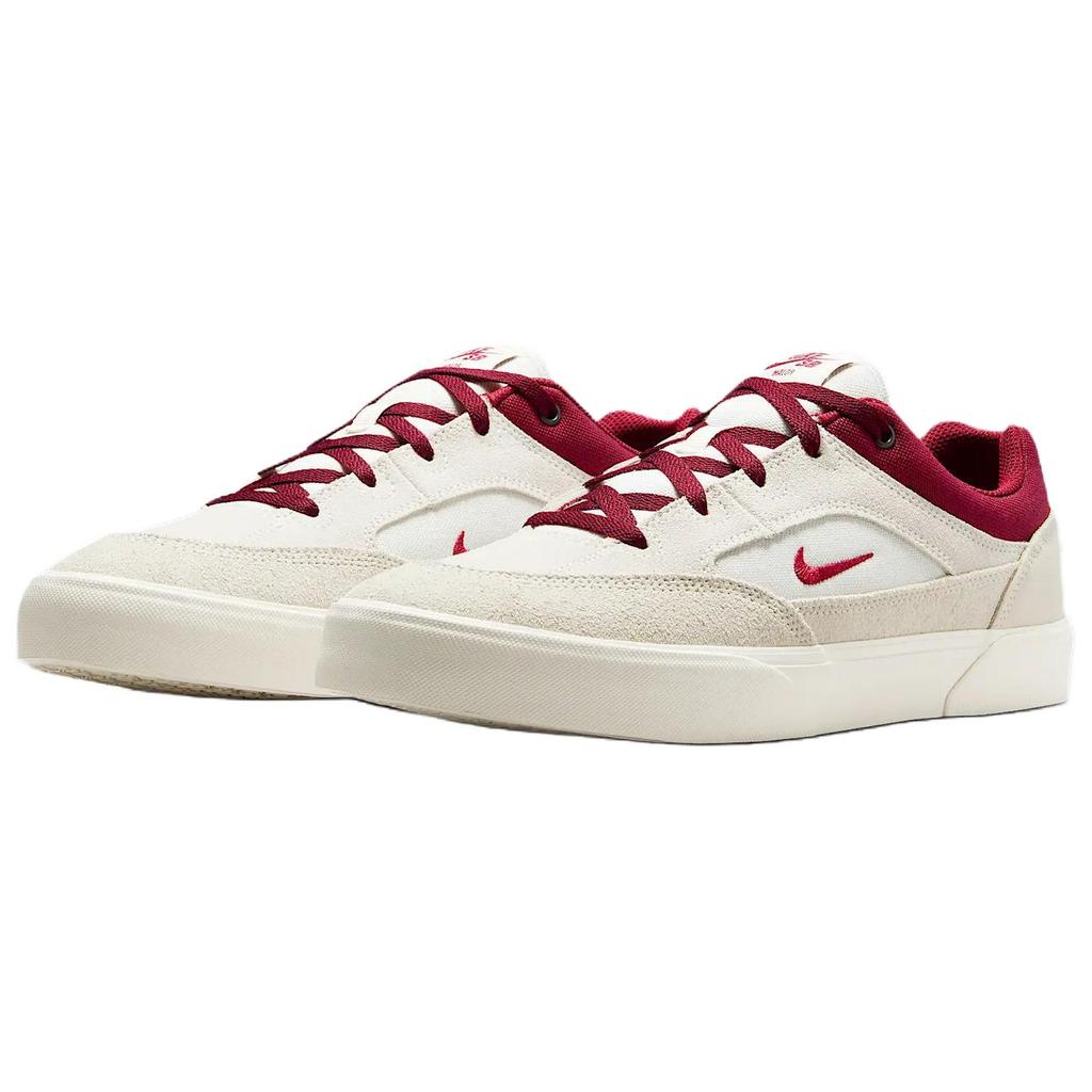 Nike Sb Malor Summit White Phantom Sail Team Red Skateboard Shoes FV6064-102