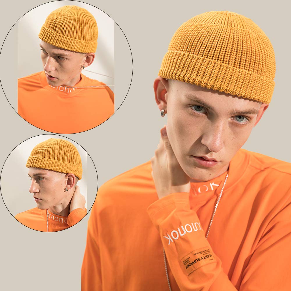 Clape Вязаная Шапка Без Полей, Шапка-Бини, Кепка, Шапка Рыбака, Шляпа, Кепка, Кепка, Стильная, Мелкая, Материал, Тепло,