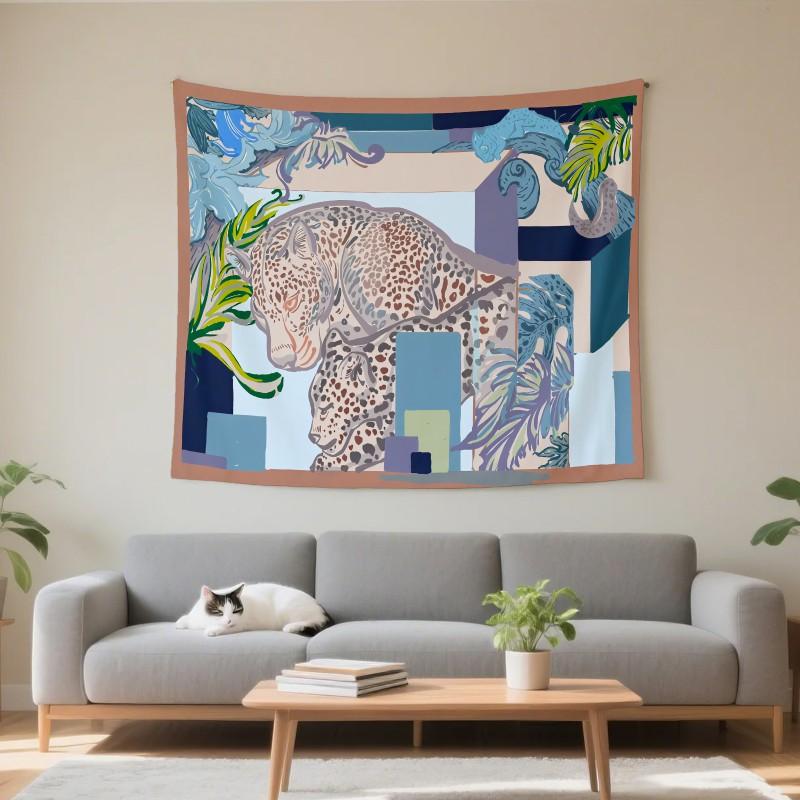 Boho Style Mandala Elephant Tapestry Wall Hanging Living Room Bedroom Decor
