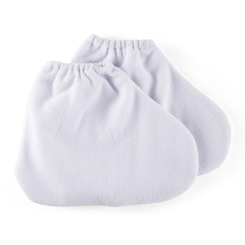 1 пара женских перчаток для ухода за изоляцией, фланелевые, с эластичным отверстием, для защиты ногтей, для ручной терапии, варежки для парафиновой ванны, многоразовые грелки