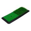 20x47cm Green 2-in-1 Golf Practice Mat, Non-Slip Turf Training Equipment for Indoor/Outdoor Backyard Swing & Chipping Practice