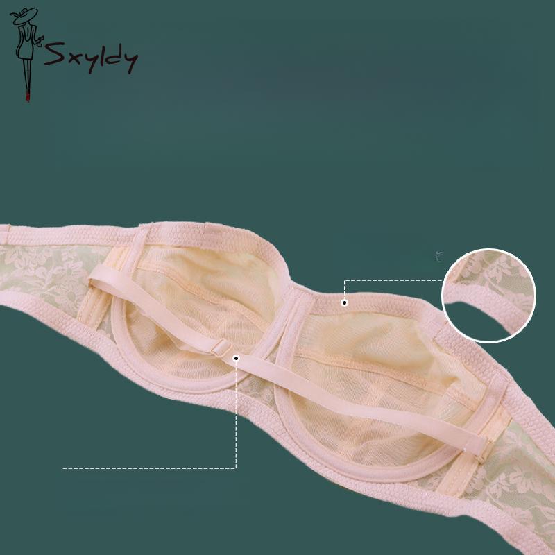 Ультратонкий бюстгальтер без бретелек, женский сексуальный бюстгальтер пуш-ап на косточках