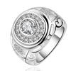 Sterling 925 Silver Fashion Jewelry AAA Zircon Ring