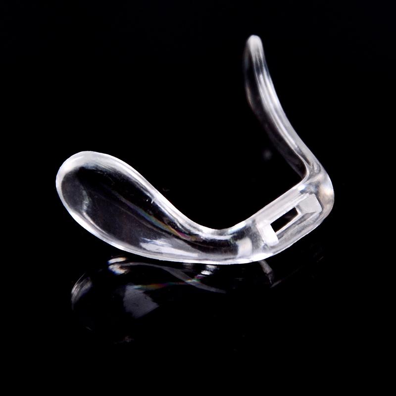 2Pcs Pvc Plastic Anti-Slip Stick On Nose Pads Eyeglass Sunglasses Eye Glasses