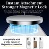 New Arrived Transparent Phone case Thicker TPU+PC Transparent Shock Absorption Magnetic Crystal  Case for IP17