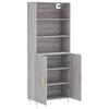 Highboard Grey Sonoma 69.5 x 34 x 180 cm Particleboard