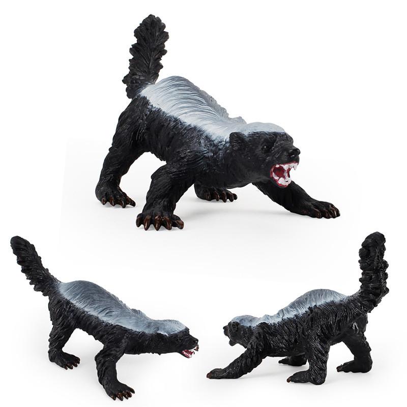 Captivating Pvc Honey Badger Figurine Perfect For Childrens Learning Toys And Room Decor