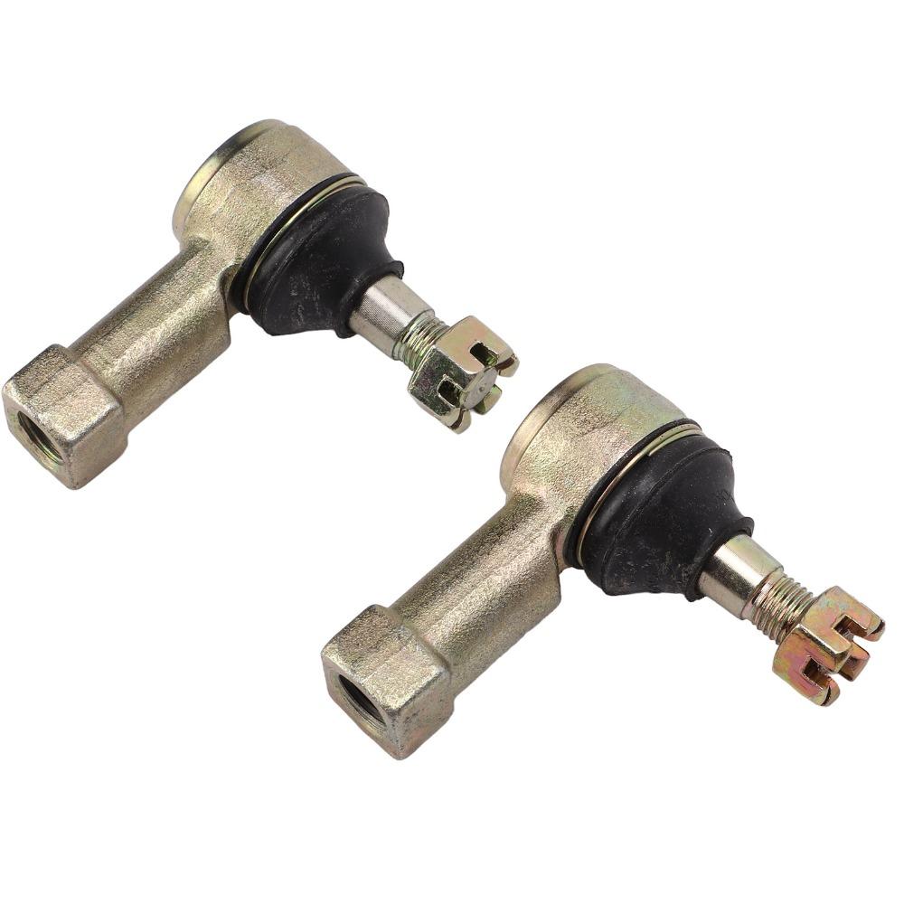 2pcs 200-250cc Engine Tie Rod Ends M10 Thread Steering Rack Outer Tie Rod Ends For ATV