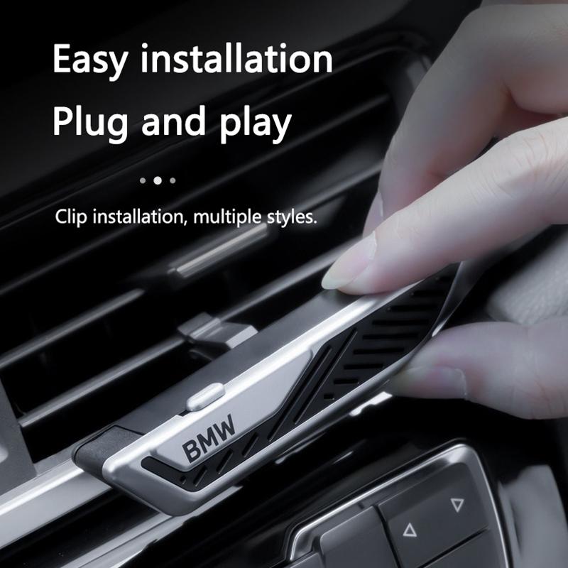 New Style Blade Shape Car Air Freshenner Flavoring For BMW E46 E90 E60 F30 F10 E39 G20 F20 E92 Auto Decoration Accessories HV0