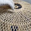 Bamboo Lantern 40cm Pendant Lamp Natural Rattan Rattan E27 LED Chandeliers Hand-Woven Lampshades Lighting Fixture Hanging Light