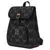 New MLB Fabric Backpack Unisex Black 7ABKMD65N-50BKS