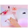 Перезаряжаемая УФ-лампа для ногтей со встроенным аккумулятором, 48 Вт, беспроводная сушилка для гель-лака S10, лампа для педикюра и маникюра, профессиональная светодиодная лампа для ногтей