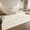 Soft Plush Area Rug With Colorful Polka Dots Geometric Non-Slip Absorbent Floor Mat Living Room Bedroom