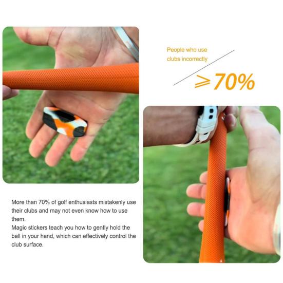 Накладки на рукоятки клюшек для гольфа Тренажер для гольфа Swing Trainer Aid Нескользящая клюшка