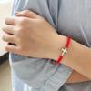 Personality Adjustable Charm Bracelet Colored String Couple Hand Ring Cross Bracelet Men and Women