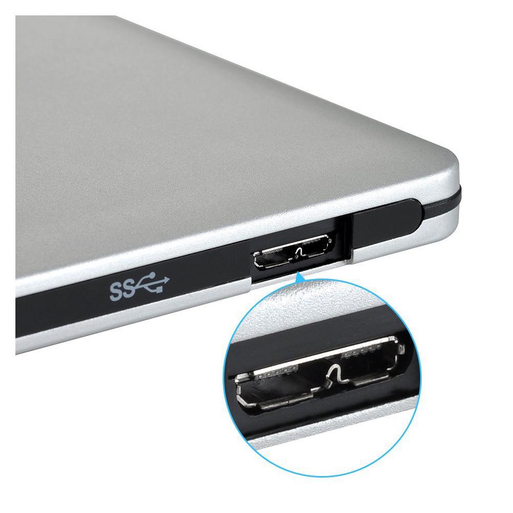 Ультратонкий 4K USB 3.0 Алюминиевый Blu-ray привод для ноутбука/настольного компьютера (Модель 2025 г.)