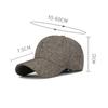 Men's Outdoor Embroidered Letter Baseball Cap Middle-aged Sunscreen Baseball Cap