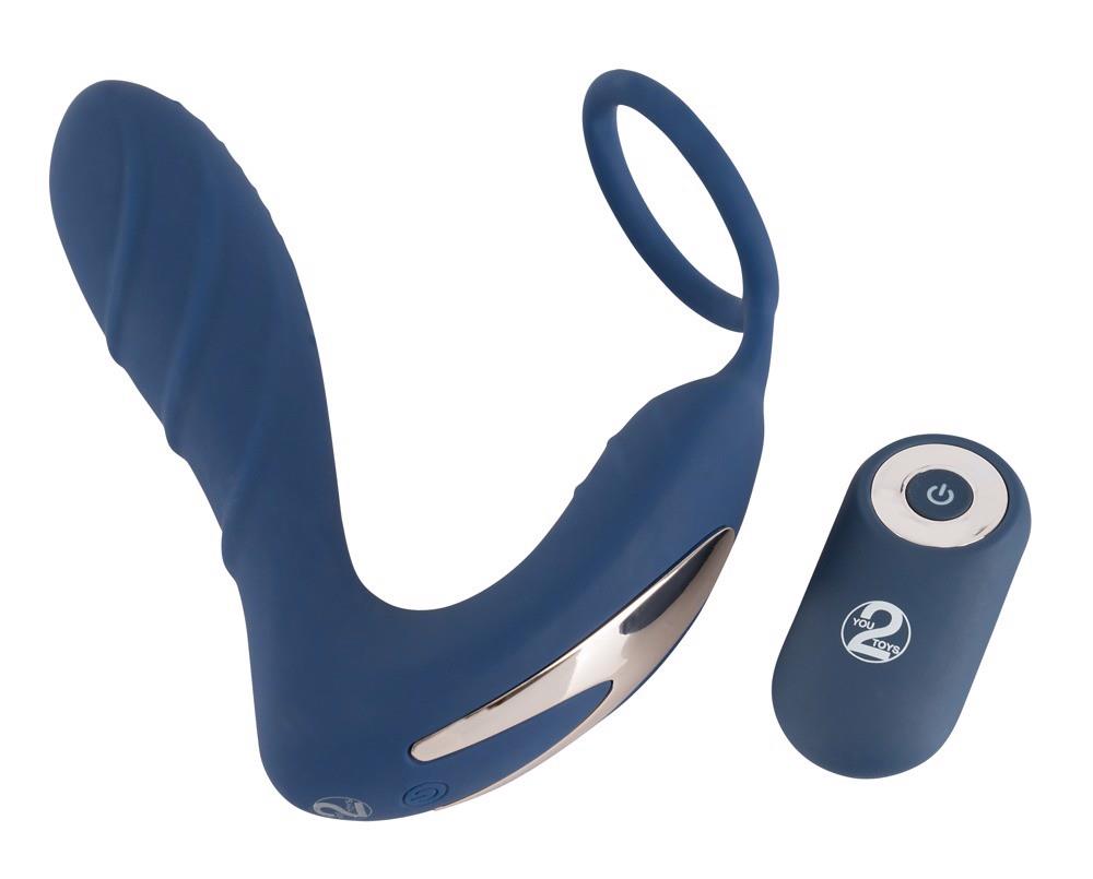 Vibrating Prostate Plug With C