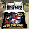Ufo Robo Grendizer Goldorak Удобное одеяло Пододеяльник Наволочка Комплект постельного белья Украшение детской спальни Домашний текстиль
