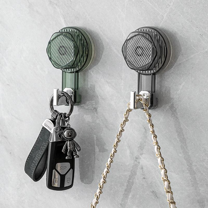 3727 прочный крючок с присоской, неперфорированный, для задней двери ванной комнаты, бесшовный вакуумный клей, настенный крючок для полотенец в ванной комнате, для одежды