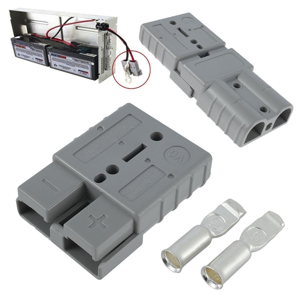 10 шт. 50A 600V Anderson Style Plug Connectors Plug Cable Terminal Battery Power Connector UL94 V-0 Fire-Definition Рейтинг AWG