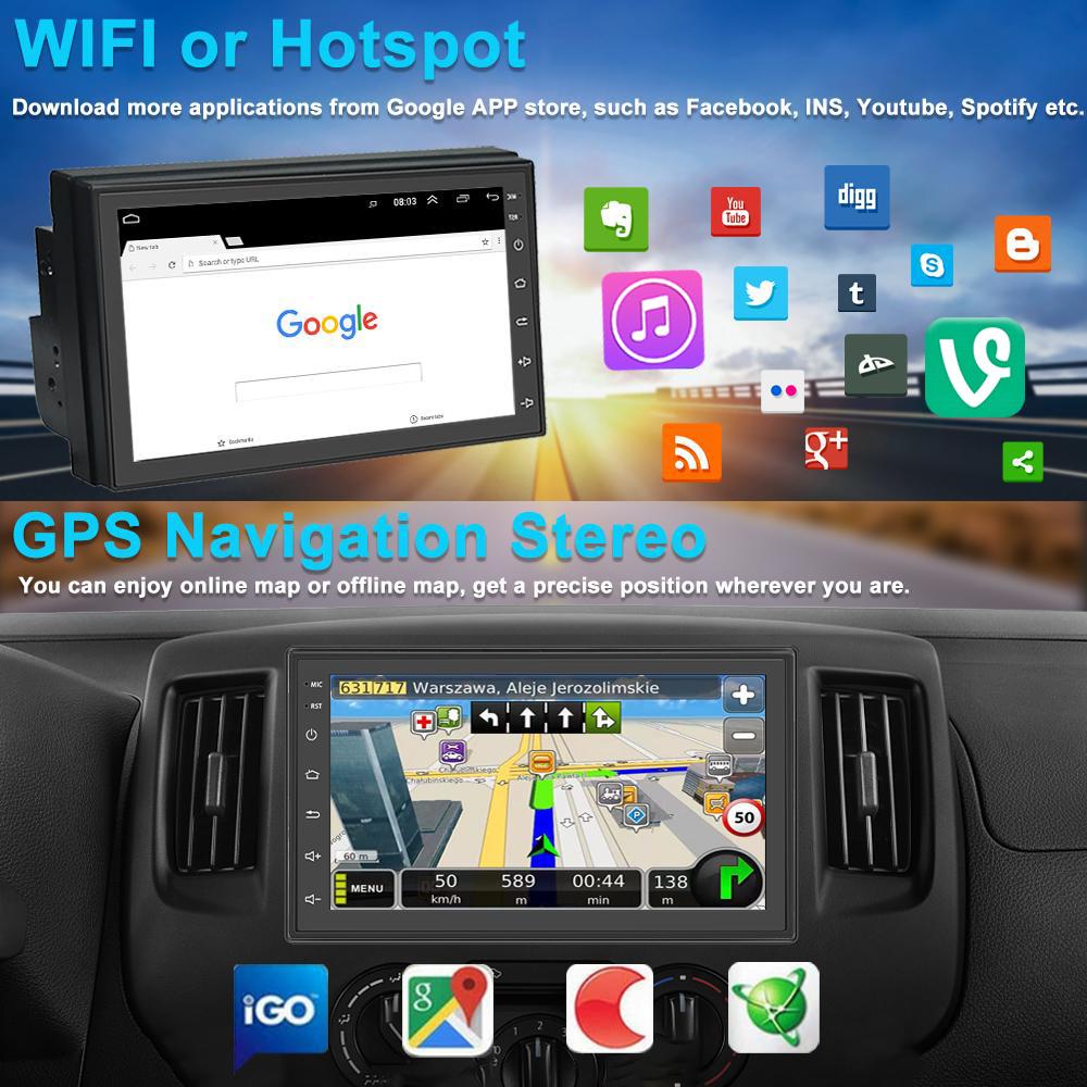 Автомагнитола с большим встроенным экраном