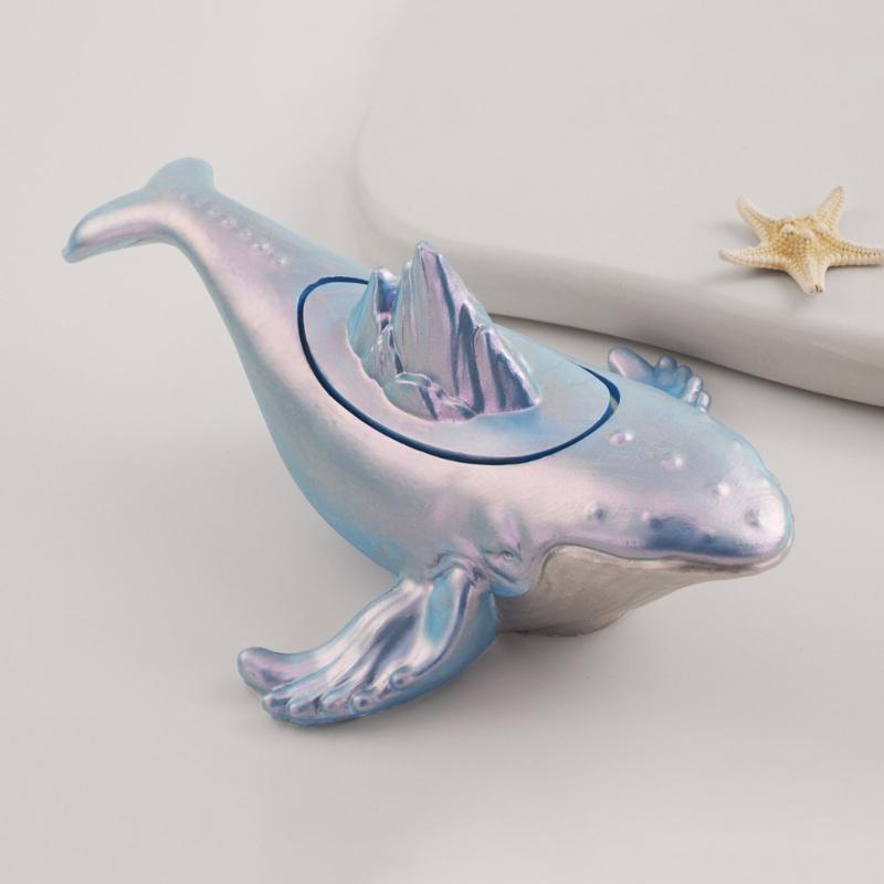 Whale Shaped Silicone Storage Box Mould Efficient Jewelry Sorting and Storing Case Mold Epoxy Resin Organizer Molds