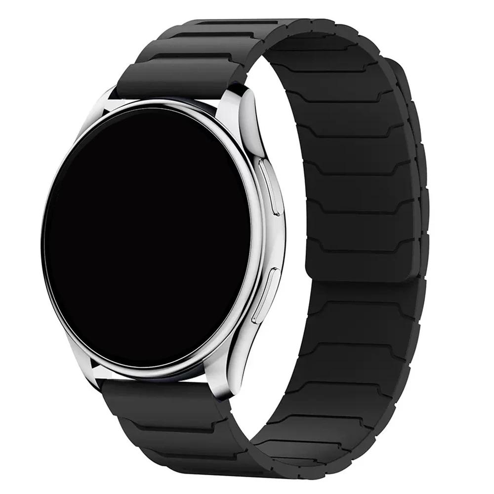 Магнитный ремешок 20/22 мм для Realme Watch 3 2 S Pro, силиконовый ремешок Correa для Realme Watch S2, браслет для смарт-часов, аксессуары.