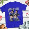JASP.ER Футболка Летняя Y2K Базовые Футболки Хлопок Трендовая Футболка Для Пары Индивидуальный Логотип Топ Футболки