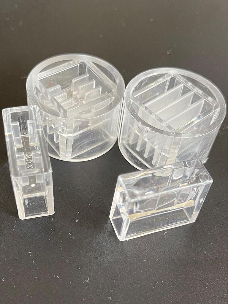 Cold Mounting Acrylic Slice Mold for Metallographic Sample Embedding - Square, Round, Rhombus Options