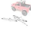 Front and Rear Gear Box Assembly Set Fit for MN D90 MN 91 FJ 45 Military Truck Model(Silver MN 009S )